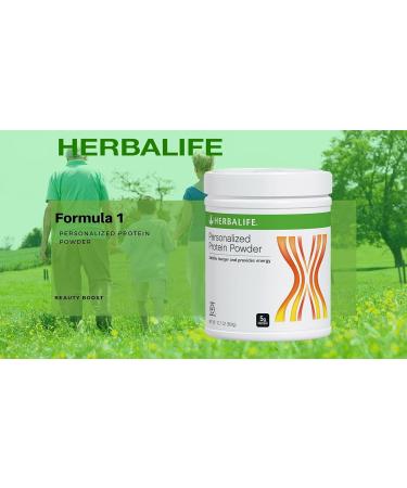 HERBALIFE (Duo) Formula 1 Healthy Meal Nutritional Shake Mix (Cafe Latte) with Personalized Protein Powder - Buy Online on GoSupps.com