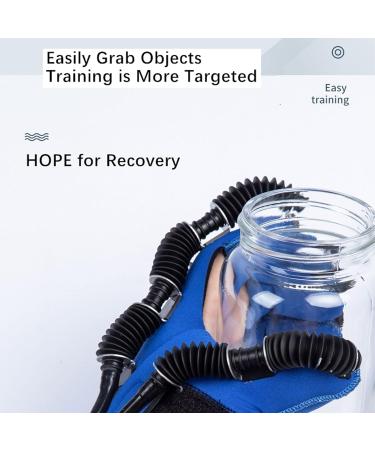 Electric Rehabilitation Robot Gloves Hand Rehabilitation Device Functional Hand Splint for Stroke Hemiplegia Hand Function Recovery Finger Trainer Left hand - Buy Online on GoSupps.com