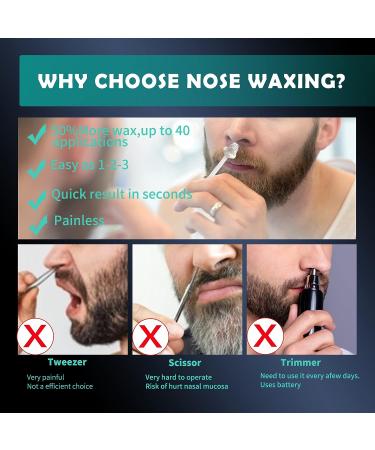 200 Pcs Nose Wax Kit Accessories | Wax Sticks for Nose Hair Removal - Men Women | Ear Face Eyebrows Hair Removal Applicator Sticks - WK-04 - Buy Online on GoSupps.com
