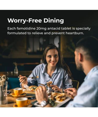 Rite Aid Acid Reducer Maximum Strength Famotidine Tablets 20mg - 170 Count | Heartburn Relief & Acid Reflux Treatment - Buy Online on GoSupps.com