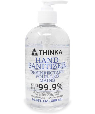  12 bottles THINKA HAND SANITIZER 70% Ethyl Alcohol (500ml) - USP Grade - ASTM E2315 Lab Test Approved - Buy Online on GoSupps.com