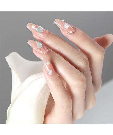 SUIOPPYUW Charm Nail Art Flowers Professional Nail Accessories For Stunning Nail Designs Save Time Resin Elegant And Delicate - Buy Online on GoSupps.com