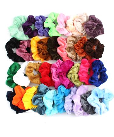 Busird Multi-Color Elastic Hair Bands for Girls - Stretchy Scrunchy Headwear (White) | Stylish Women's Hair Accessories - Buy Online on GoSupps.com
