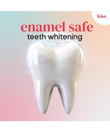 Kiss Professional Result Teeth Whitening Strips 42 Strips Up to 5 Shades Whiter in 7 Days Peroxide Formula Enamel-Safe (21 Treatments Peach & Nectar) Peach & Nectar 42 count (Pack of 1) - Buy Online on GoSupps.com