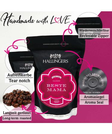 Hallingers Best Mom Gourmet Coffee - Perfect Mother's Day Gift for Mama & Grandma | Unique Coffee Gifts for Father's Day & Special Occasions - Buy Online on GoSupps.com