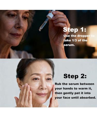 Luxeveria Ageless Serum - Anti-Aging Face Serum Intensely Firms Skin Smooths Wrinkles & Fine Lines Daily Moisturizing Treatment for Mature Skin (1 bottle) - Buy Online on GoSupps.com