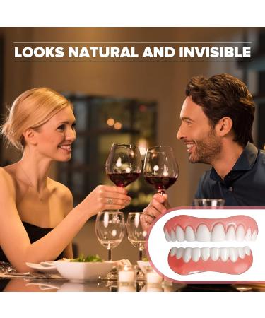 Temporary Dental Veneers 2 PCS for Men and Women - Protect Teeth, Regain Confidence with Bright White Smile - Buy Online on GoSupps.com