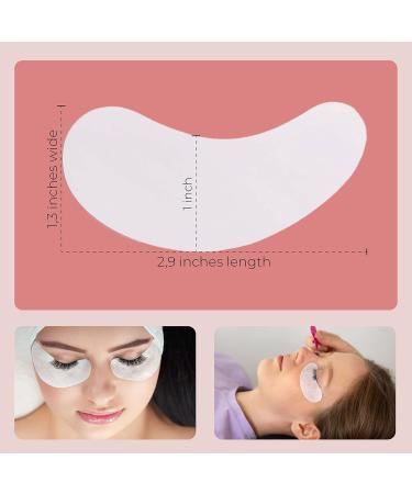 50 Pairs Hydrogel Under Eye Pads - Perfect for Eyelash Extensions & Makeup | DIY Eye Gel Patches for All Eye Shapes - Buy Online on GoSupps.com