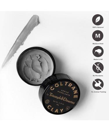 Triumph & Disaster Coltrane Clay Hair Pomade 95g - Medium Hold for Fine to Thick Hair - Matte Finish for Men - Buy Online on GoSupps.com