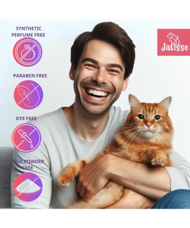 Cat Dry Shampoo Powder with Lavender and Rosemary for Cats 5.29 fl. oz| Grooming for Cat | Kitten Sensitive Skin | Cleansing and Moisturizing Perfume and Talc Free (1) - Buy Online on GoSupps.com