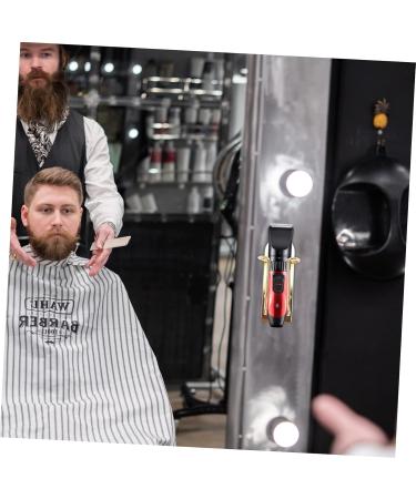 Housoutil Clipper Stand Beard Holder Barber Clippers Professional Hair Scissor Holder Hair Clipper Hair Trimmer Holder Barber Clipper Holder Fader Gem Stainless Steel 12.5x6cm Gloden - Buy Online on GoSupps.com