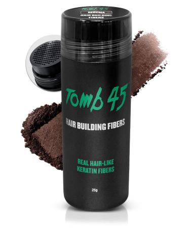 Tomb 45 NO DRIP Enhancement Color (Onyx Black), Hair Enhancer For Beard &  Lineup, Water Resistant Hairline Filler Spray