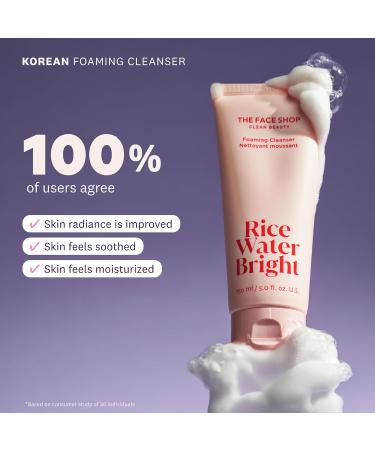 The Face Shop Rice Water Bright Double Cleansing Duo Set with Ceramide Korean Skin Care Gentle Face Wash & Pore Control Cleansing Oil Hydrating Moisturizing Vegan Facial Cleanser Makeup Remover - Buy Online on GoSupps.com
