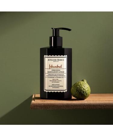 Atelier Rebul Istanbul Hand and Body Lotion 250ml - Natural Sulfate & Paraben-Free Moisturizer for All Skin Types - International Shipping Available - Buy Online on GoSupps.com