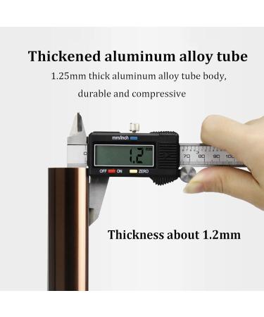 Adjustable Canes for Men and Women Thickened Aluminum Alloy Crutches with Led Light Cushion Handle and Replaceable Non-Slip Base for Elderly Brass (Black) Selfless dedication - Buy Online on GoSupps.com