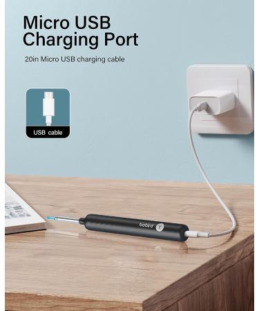 Smart Ear Wax Removal Tool with 1080p Camera - Rechargeable & Wireless - Compatible with iPhone, iPad, Android - Ear Cleaning Kit by Bebird - Buy Online on GoSupps.com