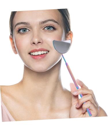 TOPPERFUN 1pc Eyelash Grafting Mirror Eyelash Mirror Inspection Tool Folding Stainless Steel Miss False Eyelash Mirror Lash Extension Mirror Paramedic Accessories Fake Eyelashes Make up - Buy Online on GoSupps.com