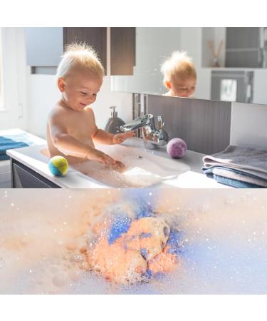 Bath Bombs for Kids - 10 Pack Bubble Bath Bombs Gift Set with Marine Toys Inside. Ideal Holiday Gift for Women, Girls, and Kids - Buy Online on GoSupps.com