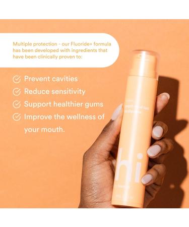 Hismile Peach Iced Tea Flavoured Toothpaste - 60g Fluoride Toothpaste with Peach Flavor - Buy Online on GoSupps.com