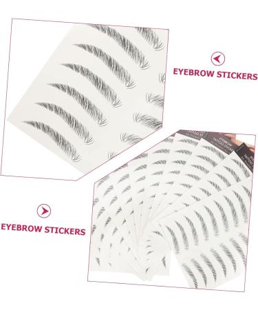 FOMIYES 84 Pcs Eyebrow Stickers Makeup Tools Eyebrow Transfer Stickers -like Eyebrows Stickers Post - Buy Online on GoSupps.com
