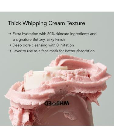 Whipped Cream Vegan Cleanser - Avocado & Lime for Dry Skin | Extra Deep Moisturizing Face Cleanser with Niacinamide & Hyaluronic Acid | 120ML Korean Skincare by Lavocado - Buy Online on GoSupps.com
