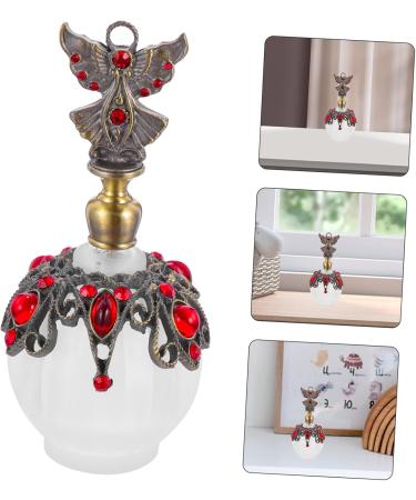 Beatifufu Perfume Bottle Essential Oil Bottle Middle Eastern Fragrance Bottle Decorative Perfume Dispenser Exquisite Bottle Decor Chic Perfume Glass Bottle Retro Perfume Bottle Empty Bottle 30 ml Red - Buy Online on GoSupps.com