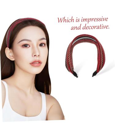 FRCOLOR Headband Women Headdress Girl Headdress Hairbands Art Hairband Women Hair Decors Delicate Hair Band Women Wide Head Bands Art Wide Headdress Hair Wear Hair Bands - Buy Online on GoSupps.com