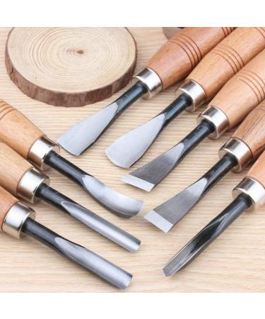 SUNREEK Wood Sculpture Carving Chisel Tool Set - 8 Piece DIY Art Craft Kit - Buy Online on GoSupps.com