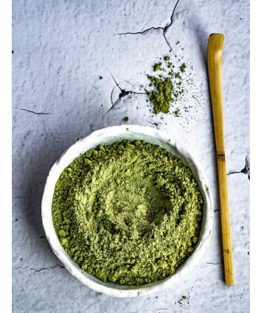 Dattelmann Bio Matcha tea powder 50 g Original green from Japan Ideal for tea smoothie shake and latte Healthy coffee alternative caffeinated lovely sweet slightly sour 50 g 50g - Buy Online on GoSupps.com