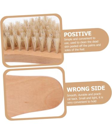 Beaupretty 1pc Nail Dust Brush Wooden Fingernail Scrub Brush Nail Tools for Nail Art Bristle Scrubber Wood Brush for Nail Cleaning Wood Tools Manicure Pedicure Brush Bristle - Buy Online on GoSupps.com