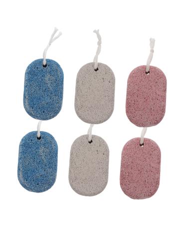 FRCOLOR 6pi ces Pierre Lot Pour R pe Pour liminer Callosit s Outils De P dicure Domicile