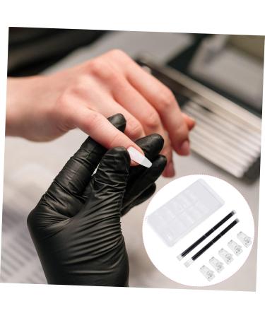 Mikinona 1 Set Nail Extension Set Nail Kit Nails Tools Manicure Clip Accessory Nail Extension Tip Nail Form Clip Nail Accessories Nail Art Clips Patch Clip Accessories Plastic - Buy Online on GoSupps.com