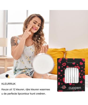 Lip Liner Pencil 12 Colors Nude Lip Liner Matte Lip Liner Pencil Waterproof Durable Nude Lip Liner For Female Girls up Artist Do You Know Precision Is Crucial Our Sharpenable Li - Buy Online on GoSupps.com