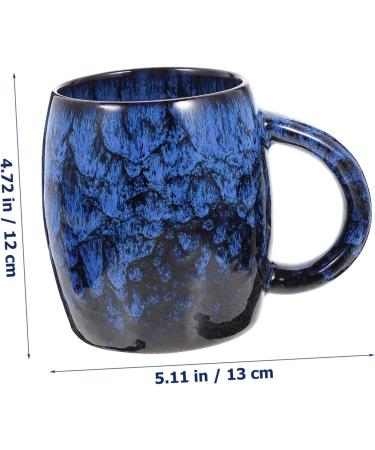 Zerodeko 3pcs Ceramic Coffee Mug The Office Mug Ceramic Cup Espresso Mug Porcelain Tea Japanese Coffee Mug Latte Art Cup Office Drinking Cup Ceramic Milk Cup Personal Cup Ceramics Vintage Bluex3pcs 13x13x12cmx3pcs - Buy Online on GoSupps.com