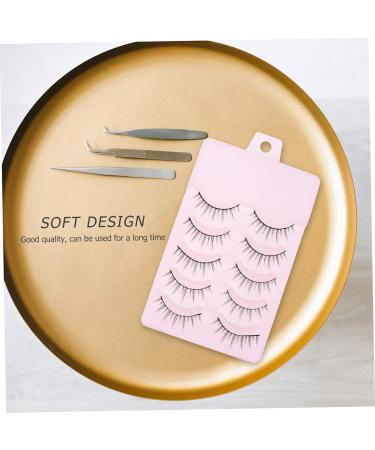 Beaupretty 5 Pairs Fake Eyelashes Makeup Eyelash Cat Eyes Eyelashes Beauty Eyelashes Beauty Accessories Transparent Band Eyelash 3d Magnetic Eyelashes Kit Natural Acrylic Woman Chemical Fiber - Buy Online on GoSupps.com