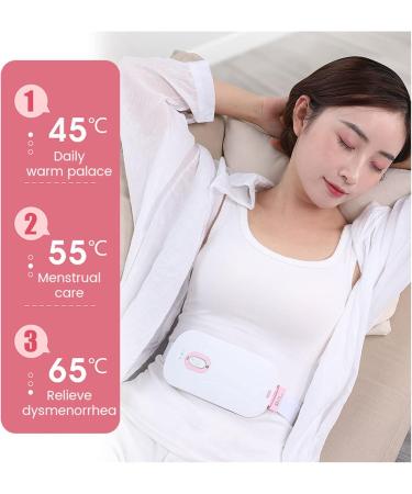 Samnuerly Menstrual Heating Pillows - 3-Mode Massager for Uterine Pain Relief & Comfort | International Shipping - Buy Online on GoSupps.com