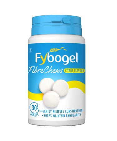 Fybogel FibreChews 30s Chewable For Constipation Relief 30 Count (Pack of 1)