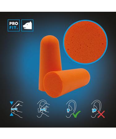 Per Fit Hearing Protection Earplugs - Soft PU Noise Insulation 50 Pairs - Ultimate Hearing Protection for All Environments - Buy Online on GoSupps.com