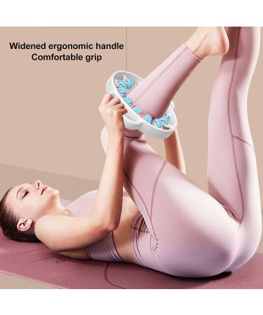 Muscle Roll Leg Massage Device - Relaxation & Relief for Sore Muscles | Indoor Sports & Pilates Equipment (Sky Blue) - Buy Online on GoSupps.com