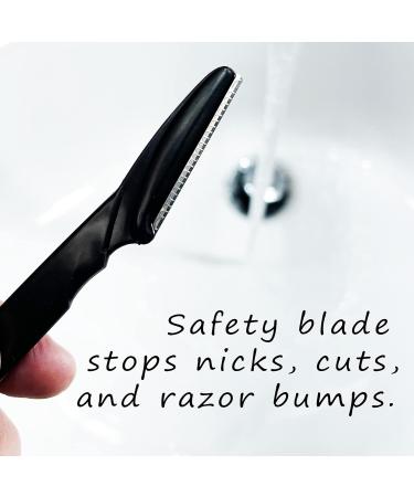 Unisex Rear Razor - Safe Intimate Shaving & Hair Removal | No Cuts Nicks Bumps - 5 Pack - Buy Online on GoSupps.com