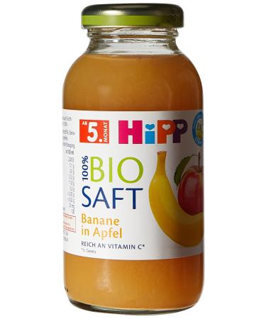 HiPP Banana-Apple Organic pack of 6 (6 x 200 ml) H 8010 Banana-Apple 0.2l 200 ml (pack of 6) Banana-Apple