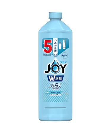 Joy Compact Dishwashing Liquid W Deodorant Fresh Clean Refill Oversized 700mL