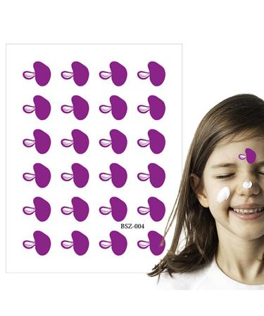 Sunscreen Patch | Color-Changing Sun-Screen Patches | Sunblock Patches Face Stick Clear Sunscreen for Face BSZ-004