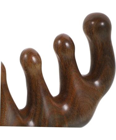 Collbath Sandalwood Comb - Scalp & Body Massage Device | Wide-Toothed Hair & Body Massage Tool - Buy Online on GoSupps.com