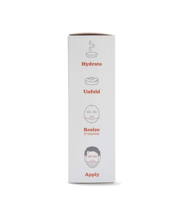 Bulldog Skincare Energizing Bamboo Sheet Mask for Men - 100ml | International Shipping Available - Buy Online on GoSupps.com