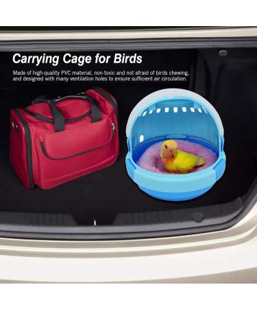 Bird Carrier Space Capsule Portable Warm Parrot Outing Cage Breathable Travel Cage Lightweight Bird Carrier and Small Animals Carrier 7.286.5inch - Buy Online on GoSupps.com