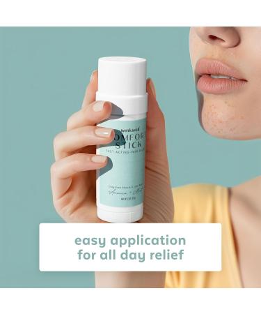 Wink Well Comfort Stick | Extra Strength Natural Pain & Muscle Relief | Tension Headache & Joint Relief | No-Mess Roll-On for All Ages - Buy Online on GoSupps.com