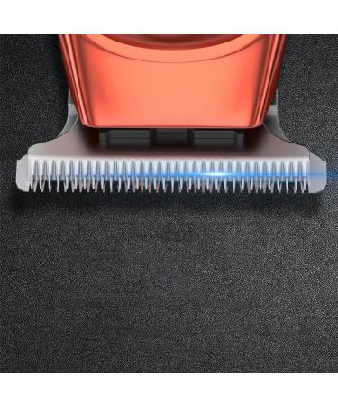 Home Speed Adjustable Electric Hair Clipper - Intelligent Digital Display 14.5cm Orange | Best for Hair Cutting - Buy Online on GoSupps.com