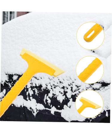 Didiseaon Snow Scraper Car Ice Scraper Japanese Patches for Clothing Snow Windshield Beef Tendon Scraping Violin Bow Clip Trumpet Water Key Screw Snow Windshield Deicer Short Handle - Buy Online on GoSupps.com