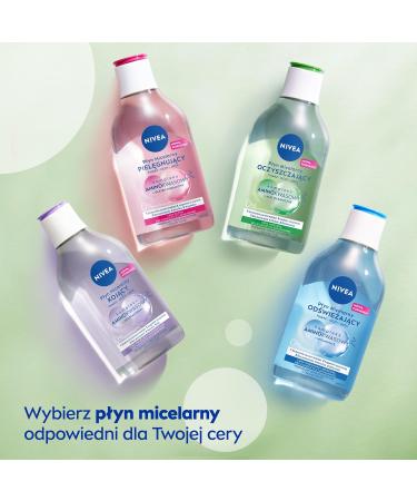  NIVEA NIVEA Refreshing Micellar Liquid with Amino Acid and Vitamin Complex for Normal and Combination Skin 400ml - Buy Online on GoSupps.com